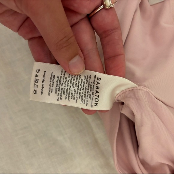 Aritzia Babaton Pink Tank Cami Small - Picture 3 of 4